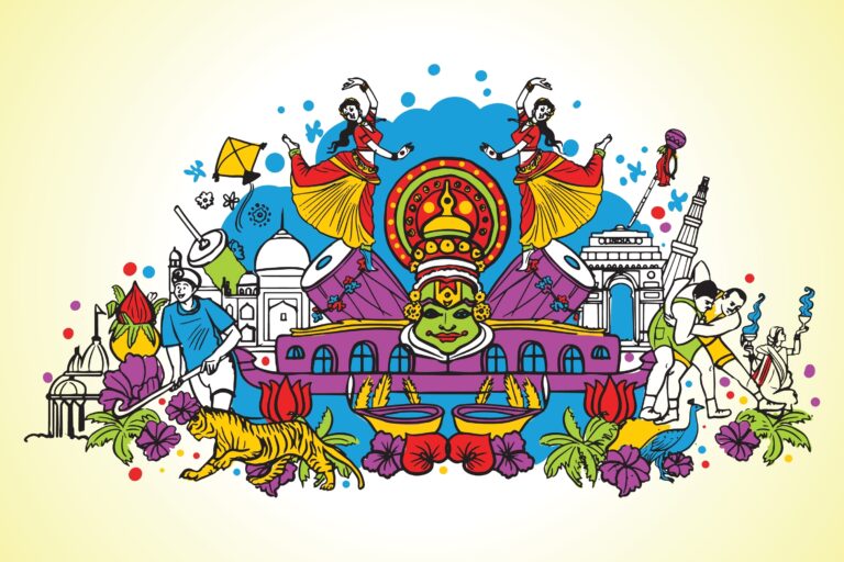 India,Has,Incredible,Culture,And,Diversity,With,Monuments,,Dances,s,And